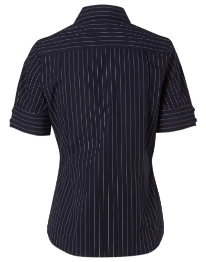 Picture of Winning Spirit, Ladies Pin Stripe S/S Shirt